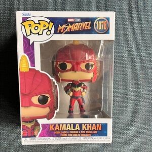 Funko Pop! Marvel Kamala Khan Figure - Red and Gold